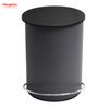 3L Household Plastic Foot Pedal Dust Bins Patent Design Pedal Waste Bin For Indoor Trash Can Bathroom Trash Can Simple Dustbin Garbage Can