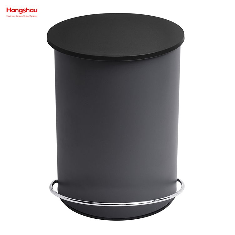 3L Household Plastic Foot Pedal Dust Bins Patent Design Pedal Waste Bin For Indoor Trash Can Bathroom Trash Can Simple Dustbin Garbage Can