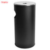 30L Smoking Area Trash Can Round Ashtray Dustbin Metal With An Ashtray In The Hotel Lobby Trash Can Stainless Steel Ashtrays in Public Places Waste Bins