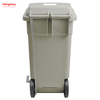 120L Big Trash Can With Square Waste Bin Square Dust Can Wheelie Bin Residential Trash Cans Ecofriendly Trash Bins For Parks 