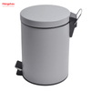 5L Household Pedal Waste Bin Dust Bins For Indoor Trash Can Bathroom Trash Can Morden Style Dustbin Garbage Can Metal Powder Coating