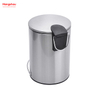 3L Household Plastic Foot Pedal Dust Bins Patent Design Pedal Waste Bin For Indoor Trash Can Simple Dustbin Garbage Can Bathroom Trash Can