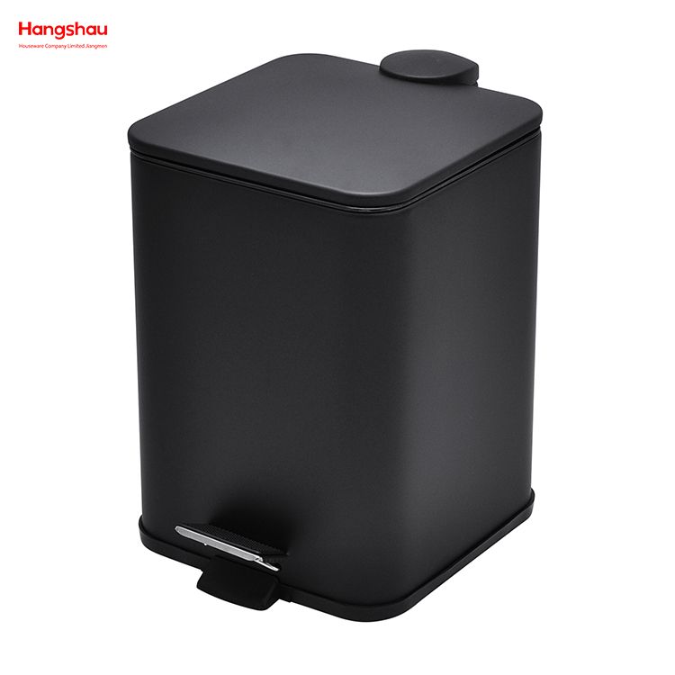 Popular 6L High Quality Trash Can with Foot Pedal for Bathroom/bedroom/office Dustbin Pedal Bin Garbage Can