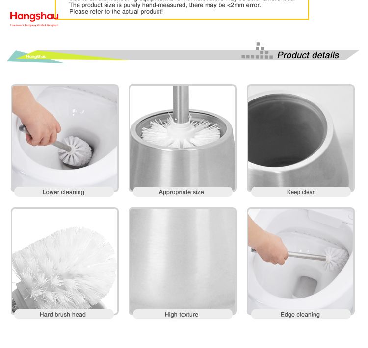 Standing Bathroom toilet brush