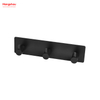 Three Hooks Stainless Steel Sticky Hook Adhesive Wall Hanging Hook with Dual Adhesive Tape Bathroom Metal Hooks for Wall