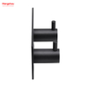 Two Hooks Stainless Steel Sticky Hook Adhesive Wall Hanging Hook with Dual Adhesive Tape Bathroom Metal Hooks for Wall