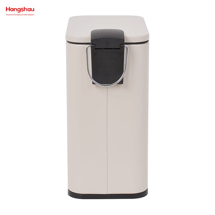 Kitchen Hotel Office Trash Can Iron Rectangular Pedal Bin Hotel Dust Bin Foot Pedal Dustbin With Rubbish Bin Garbage