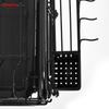 Iron Three-Tier Dish Rack Sink-Top Dish Rack Storage Cabinet Standing Dish Rack Kitchenware Storage