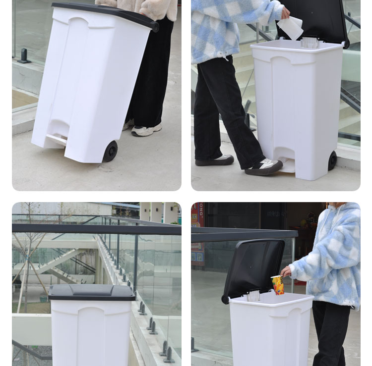 Wheels Garbage Can