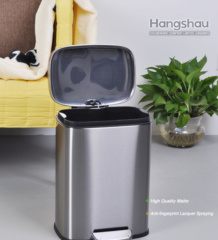 Indoor Stainless Steel Dustbin