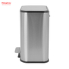 Large Capacity 5l Hotel Dual Garbage Can Stainless Steel Dustbin Custom Printed Metal Foot Pedal Trash Can