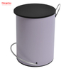 3L Simple Dustbin Garbage Can Bathroom Trash Can Household Plastic Foot Pedal Dust Bins Patent Design Pedal Waste Bin For Indoor Trash Can 