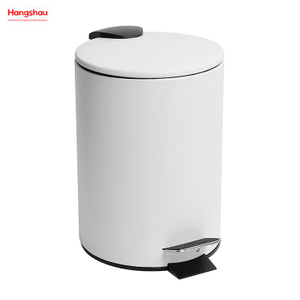 3L Pedal Dustbin Garbage Can Bathroom Trash Can Household Foot Pedal Dust Bins Pedal Waste Bin For Indoor Trash Can 