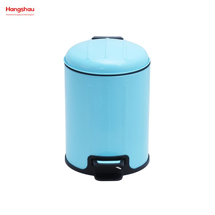 3L Bathroom Trash Can Household Pedal Waste Bin Foot Pedal Dust Bins For Indoor Trash Can Pedal Dustbin Garbage Can 