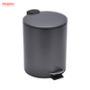 5L Powder Coating Household Pedal Waste Bin Bathroom Metal Trash Can For Indoor Trash Can Morden Style Dustbin Garbage Can Dust Bins