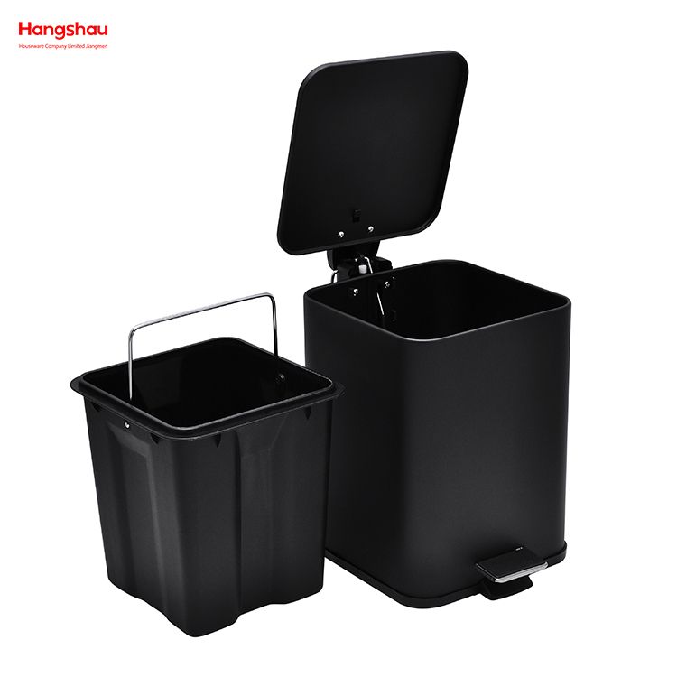 Popular 6L High Quality Trash Can with Foot Pedal for Bathroom/bedroom/office Dustbin Pedal Bin Garbage Can