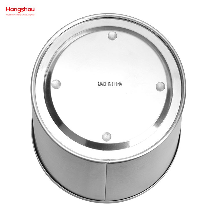 5L Hotel Room Round Swing Lid Metal Trash Bin Waste Bin Dustbin Steel Recycle Bin Metal Trash Can With Cover Lid