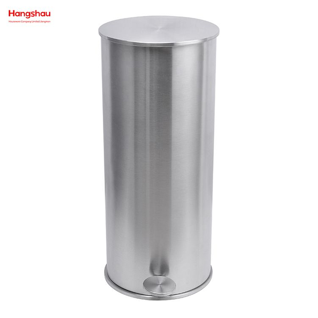 20L Metal Morden Style Dustbin Kitchen Garbage Can Household Dust Bins For Indoor Trash Can Powder Coating Pedal Waste Bin Bathroom Trash Can 