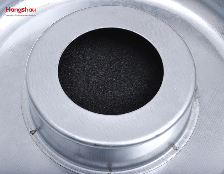Waste Bin with Handle Open Top Household Kitchen Round Food Compostable Compost Bin Lid Detached From Compost Bin Trash Bin