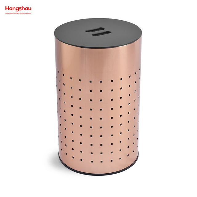 Metal Dirty Clothes Laundry Basket Large Laundry Basket with Lid Washing Storage Home Storage Basket Laundry Hamper