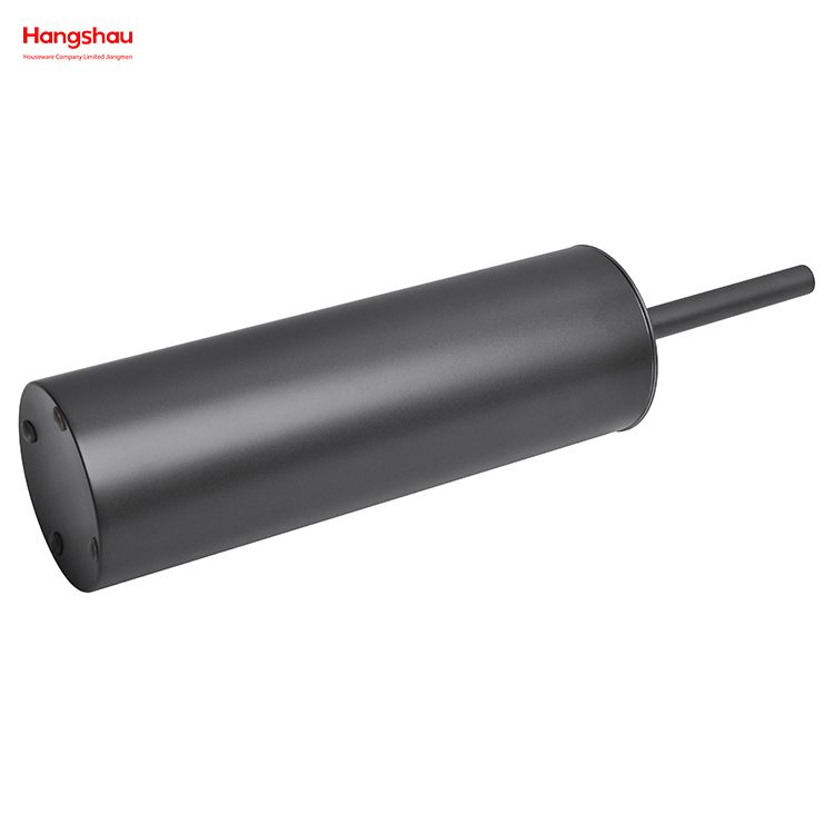 Brushed And Graphite Grey Lacquer Spraying Household Bathroom Stainless Steel 304# Toilet Brush Holder Matte Toilet Cleaning Brush Holder Wc Clean Brush Holder