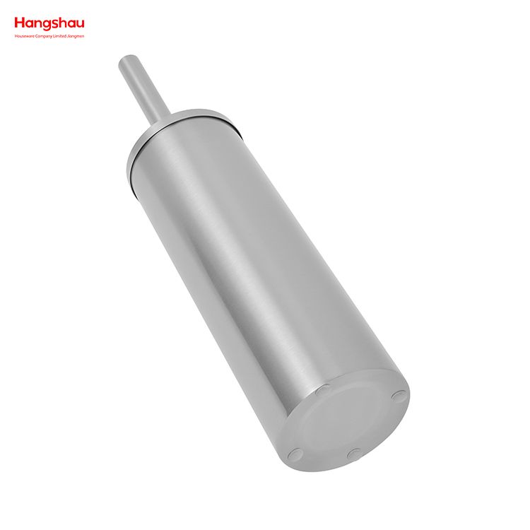 Stainless Steel Toilet Brush Holder Luxury Lacquer Spraying Household Bathroom Matte Toilet Cleaning Brush Holder Commode Clean Brush Holder