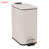 Kitchen Hotel Office Trash Can Iron Rectangular Pedal Bin Hotel Dust Bin Foot Pedal Dustbin With Rubbish Bin Garbage