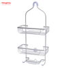 Bathroom Accessories Shower Caddy In Aluminum Bathroom Shelf Anti-rust Durable Bathroom Aluminum Hanger Wall Mounted Hanging Basket Wall Mounted 