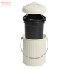 Food Waste Compost Bin Countertop Table Garbage Container Odor-free Compost Bin Stainless Steel Kitchen Compost Bin