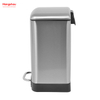 6L Home Kitchen Stainless Steel Nordic Trash Can Hotel Bathroom Metal Waste Bin Pedal Bin Recycling Bins