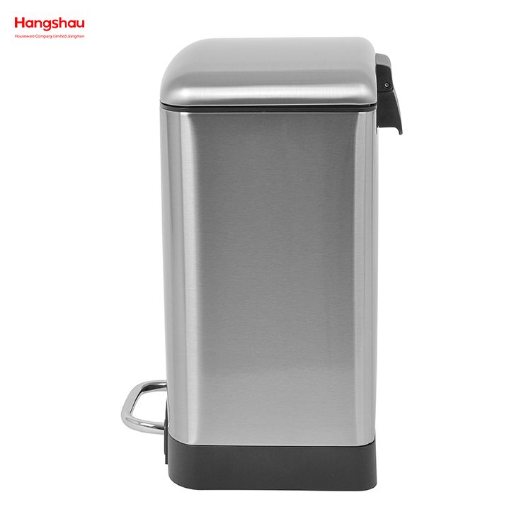 6L Home Kitchen Stainless Steel Nordic Trash Can Hotel Bathroom Metal Waste Bin Pedal Bin Recycling Bins