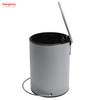 3L Household Pedal Waste Bin For Indoor Trash Can Bathroom Trash Can Morden Style Dustbin Garbage Can Plastic Simple Foot Pedal Dust Bins Patent Design 