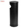 12L Metal With An Ashtray In The Hotel Lobby Trash Can Ashtrays in Public Places Waste Bins Smoking Area Trash Can Stainless Steel Round Ashtray Dustbin 