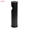 8L Ashtrays in Public Places Waste Bins Smoking Area Trash Can Stainless Steel Small Round Ashtray Dustbin Metal With An Ashtray In The Hotel LobbyTrash Can