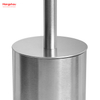 Household Bathroom Stainless Steel 304# Toilet Brush Holder Matte Toilet Cleaning Brush Holder Wc Clean Brush Holder