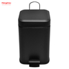 3L Stainless Steel Square Pedal Bin with Soft Close Bathroom/bedroom/office Device High Quality Trash Can with Foot Pedal Dustbin Pedal Bin Garbage Can