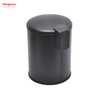 5L Stainless Steel Office Round Pedal Bin with Soft Close Devic Bedroom Household Plastic Foot Pedal Dust Bins Bathroom Simple Dustbin Garbage Can 