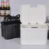 Compost Bin Countertop Bucket 4.3L Kitchen Compost Container With Lid