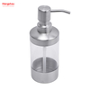 Bathroom Accessories Luxury Set Transparent Plastic Luxury PP Family Soap Dispenser Toothbrush Holder Tumbler Soap Dish 