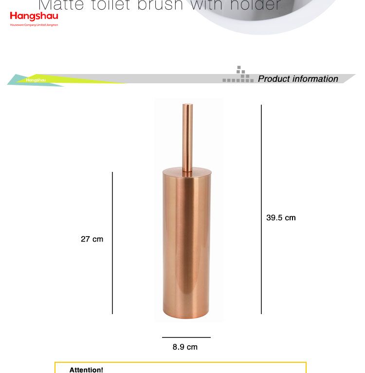 Luxury Standing Bathroom toilet brush