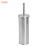 Metal Standing Toilet Brush with Holder Plastic Brush Cleaning Set Stainless Steel Matte Bathroom Toilet 
