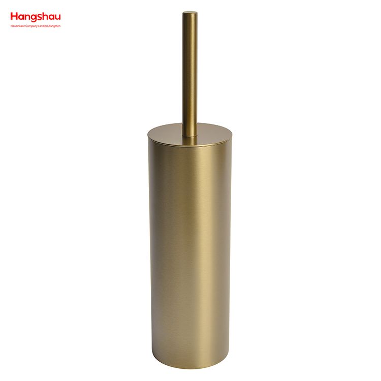 Brushed And Golden Lacquer Spraying Luxury Family Soap Dispenser Toothbrush Holder Tumbler Soap Dish Toiletbrush Holder Ceramic Bathroom Accessories Luxury Set