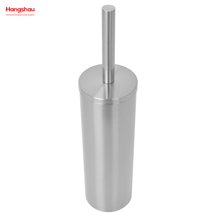 Stainless Steel Toilet Brush Holder Luxury Lacquer Spraying Household Bathroom Matte Toilet Cleaning Brush Holder Commode Clean Brush Holder