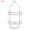 Bathroom Accessories Shower Caddy In Aluminum Bathroom Shelf Anti-rust Durable Bathroom Aluminum Hanger Wall Mounted Hanging Basket Wall Mounted 