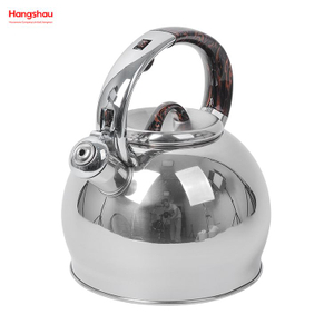 Wholesale Custom Arabic Camping Hotel Stove Top Pour Over Pot Water Coffee Stainless Steel Whistling Tea Kettle Heating Burn Water Kettle 