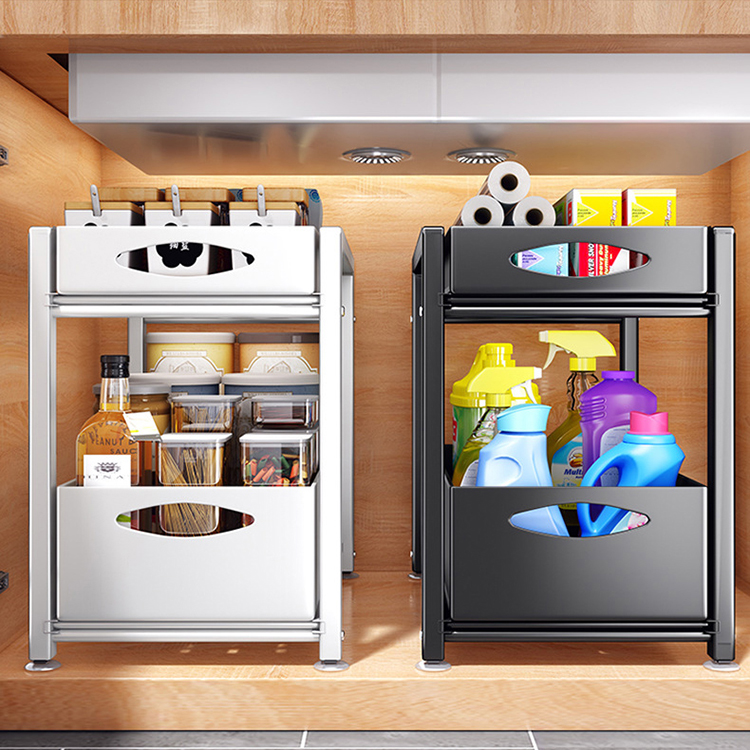 Under The Sink Shelves, Unlocking The New Posture of Space Utilization