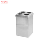 Bathroom Accessories Luxury Set Stainless Steel Complete Bathroom Lotion Bottle Dispenser Foam Pump Soap Bottle 