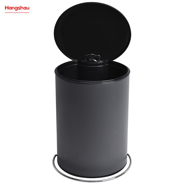 3L Household Plastic Foot Pedal Dust Bins Patent Design Pedal Waste Bin For Indoor Trash Can Bathroom Trash Can Simple Dustbin Garbage Can
