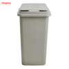 120L Residential Trash Cans Ecofriendly Trash Bins For Parks Big Trash Can With Square Waste Bin Square Dust Can Wheelie Bin