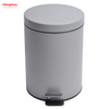 5L Household Pedal Waste Bin Dust Bins For Indoor Trash Can Bathroom Trash Can Morden Style Dustbin Garbage Can Metal Powder Coating